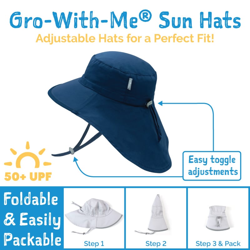 Jan & Jul - Cotton Adventure Hat - Pink Daisy