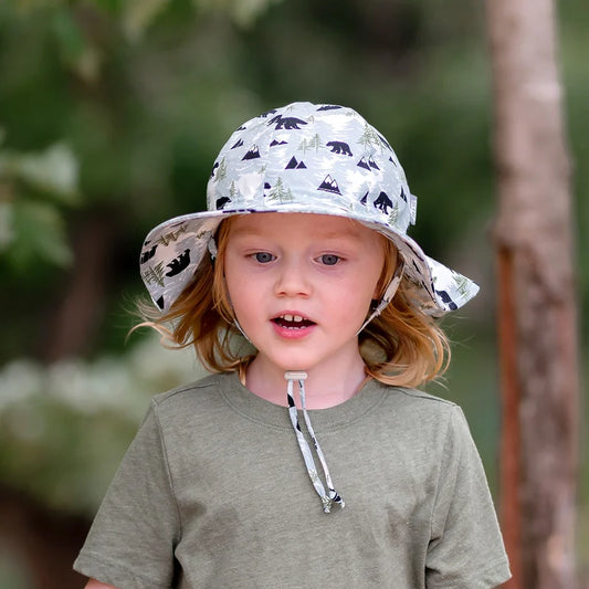 Jan & Jul Bear| Cotton Floppy Hat