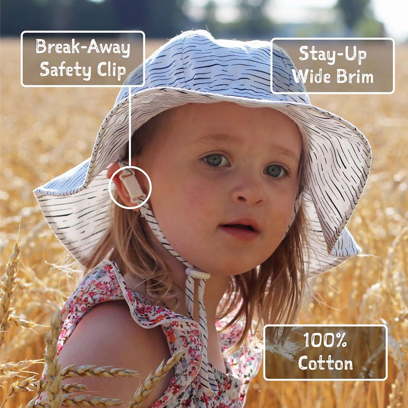 Jan & Jul Yellow Pineapple | Cotton Floppy Hat