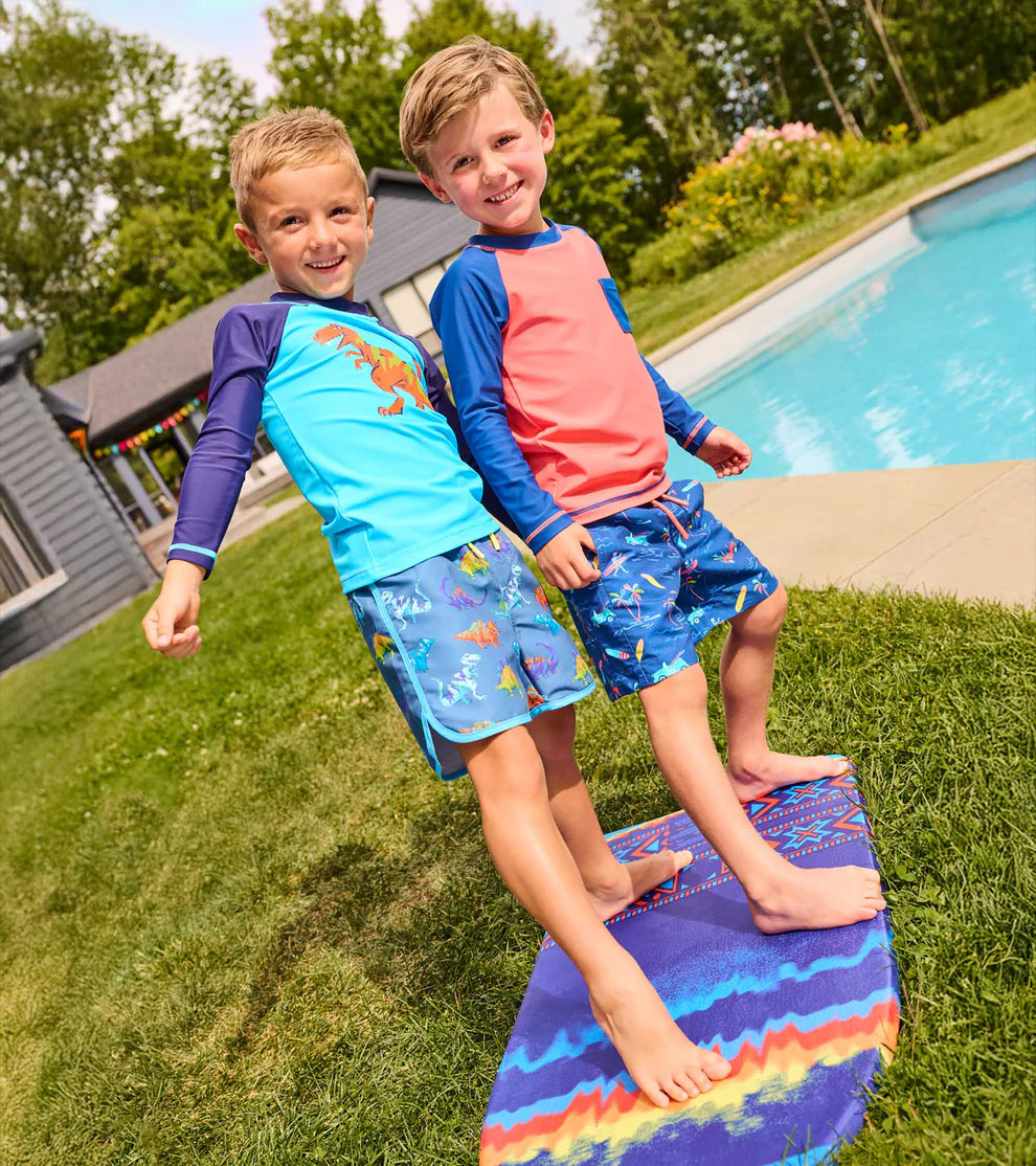 Hatley Swim Trunk Shorts Dino 2