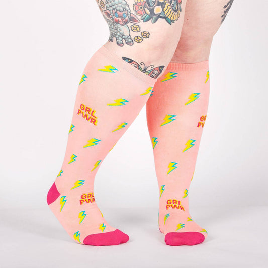 Sock It To Me - Stretch-It Knee High : GRL PWR