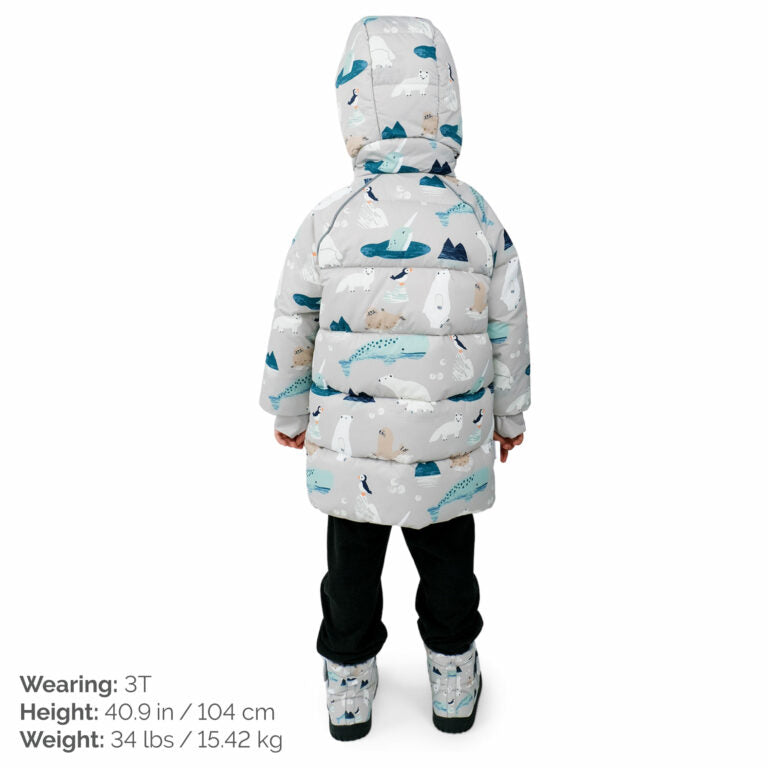 Jan & Jul Kids Waterproof Winter Toasty Dry Puffy Coat