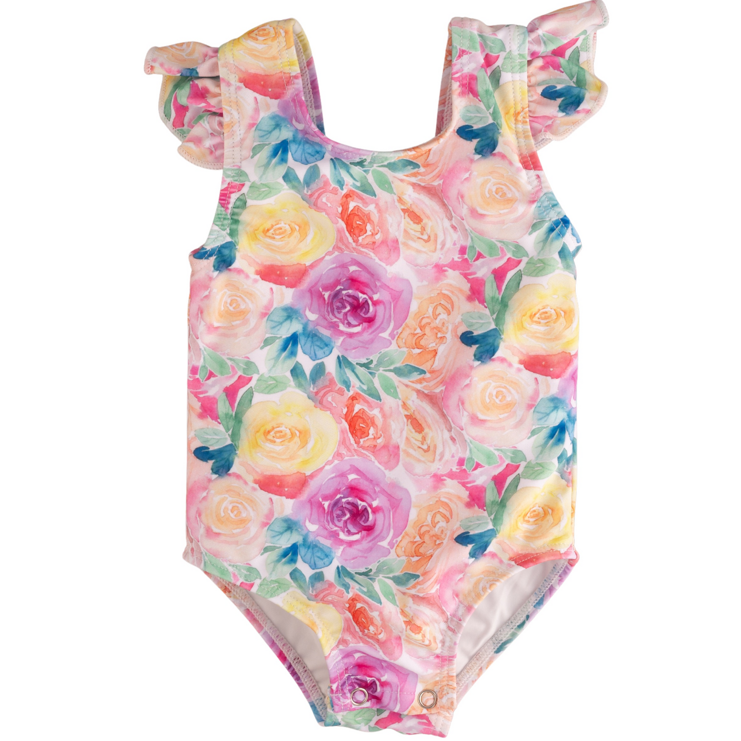 Current Tyed - Ruffle Shoulder One Piece