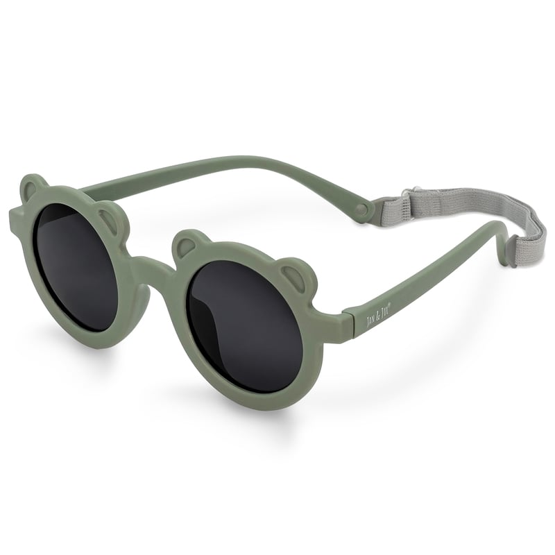Jan & Jul Kids Polarized Bear Sunglasses Green 2