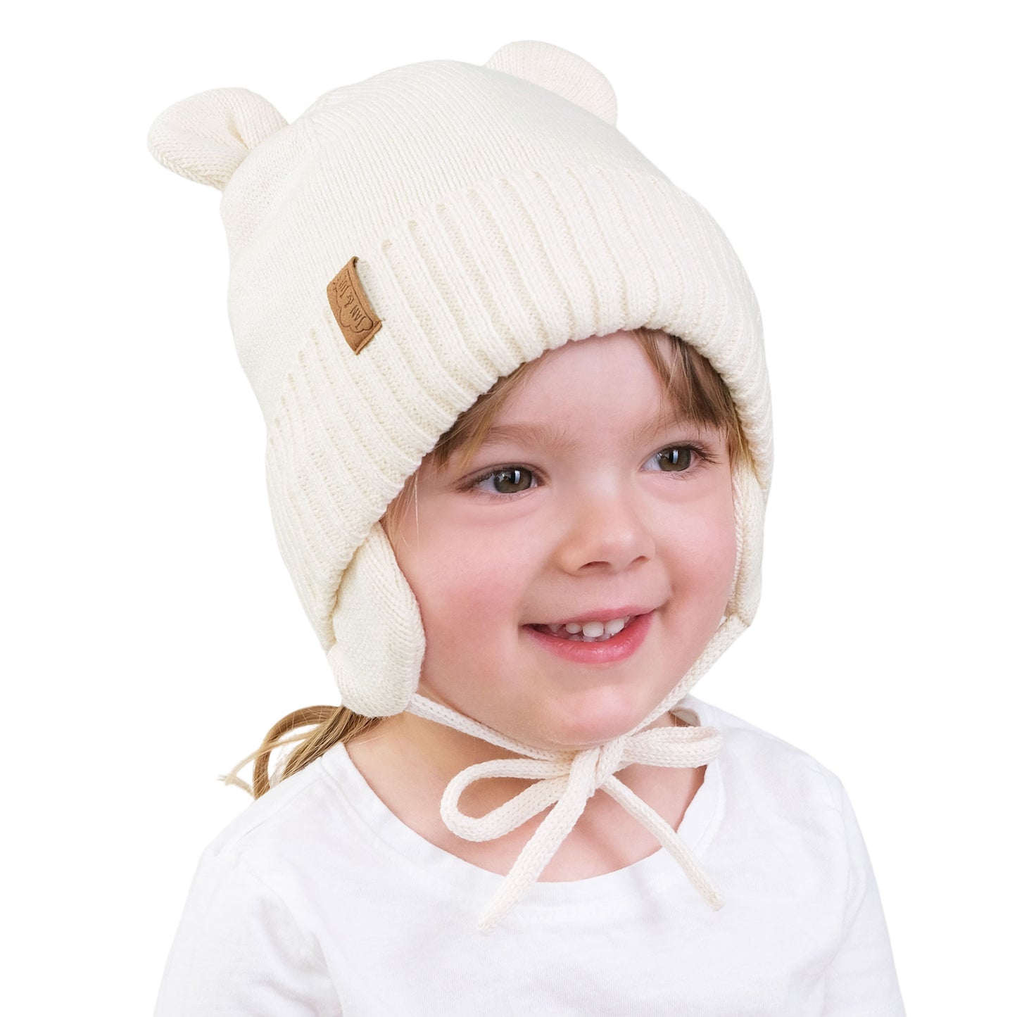 Jan & Jul Kids Bear Knit Hats