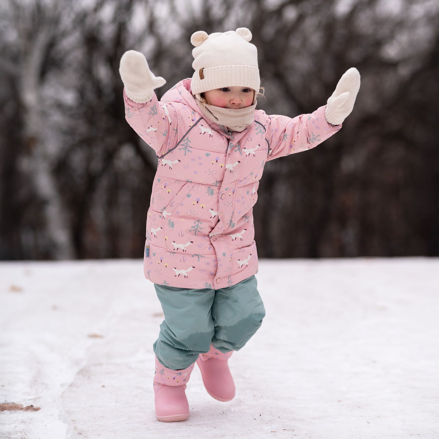 Jan & Jul Kids Bear Knit Hats