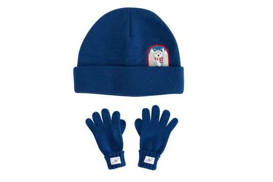 FlapJack Kids Toque & Gloves Set - Wolf