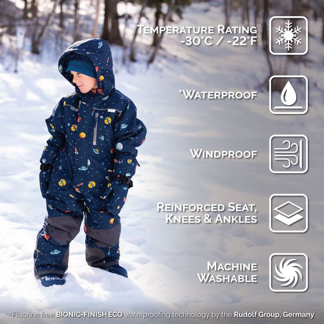 Jan & Jul Toasty-Dry Kids Snow Suit