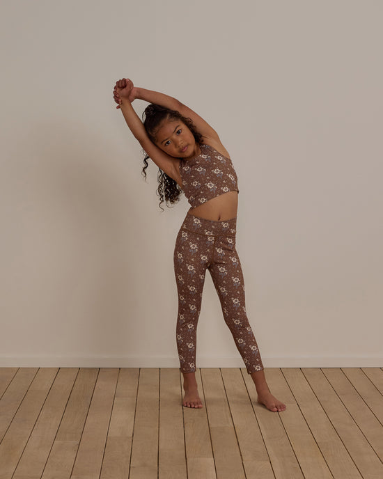 Rylee + Cru - Basic Legging - Autumn Rose (Saddle)