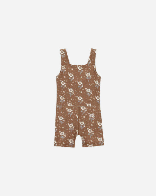 Rylee + Cru - Malibu Bodysuit - Autumn Rose (Saddle)