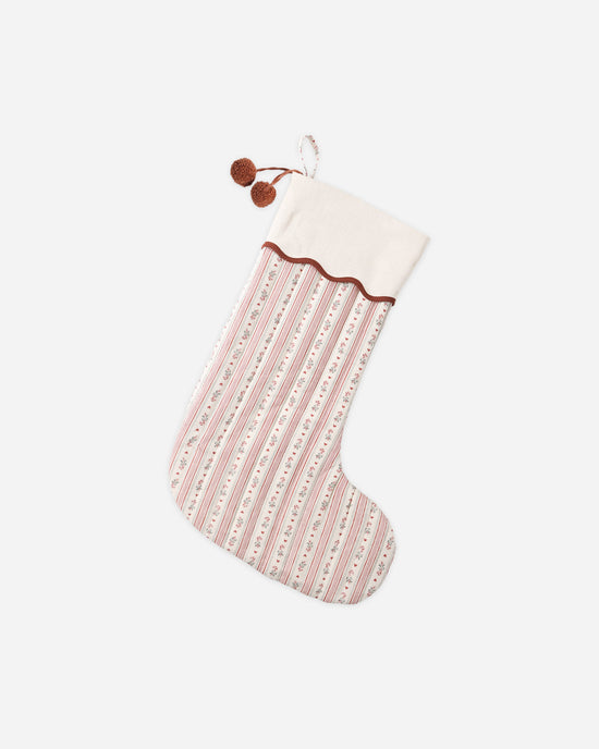 Rylee Cru - One Size Christmas Stocking - Candy Cane Stripe