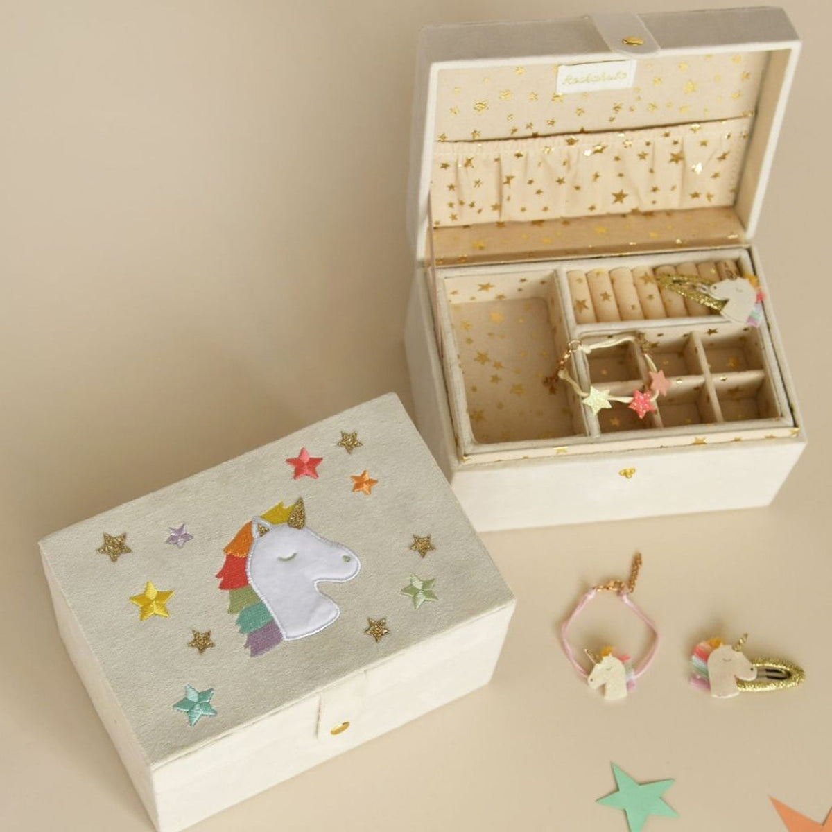 Rockahula Rainbow Unicorn Large Jewellery Box