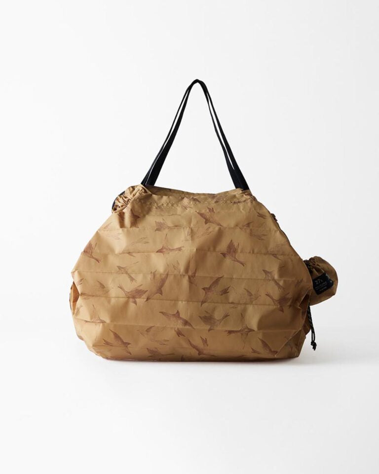 Shupatto Packable Bag w/Zipper - Flying Birds 27L