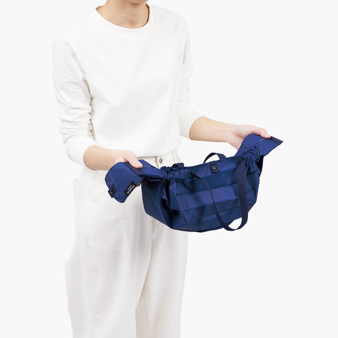 Shupatto Bag - One-Pull Foldable Bag - Yoru (Medium)