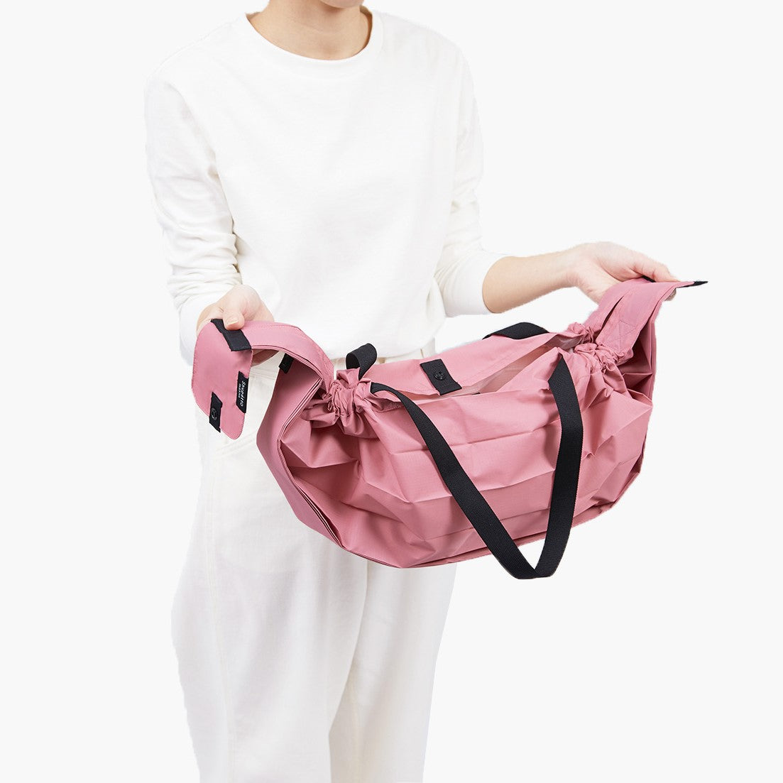 Shupatto Bag - One-Pull Foldable Bag - Momo (Large)
