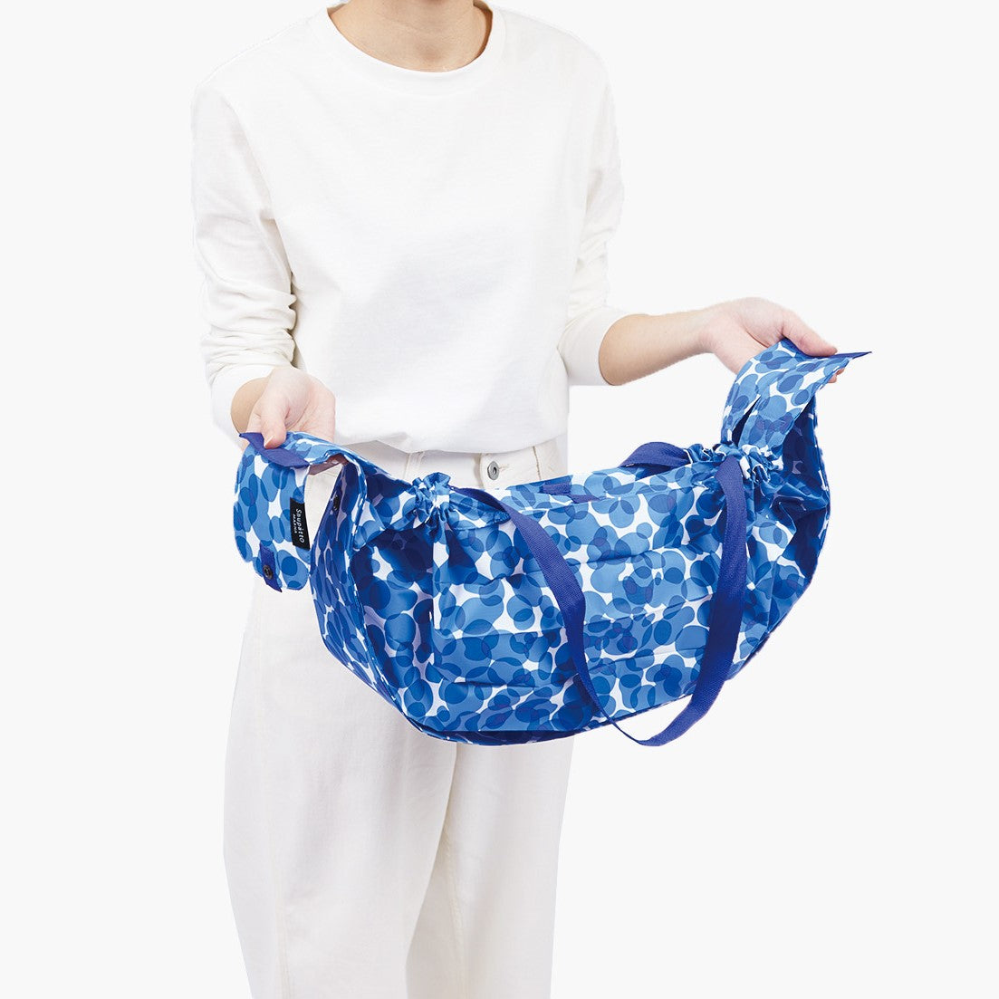 Shupatto Bag - One-Pull Foldable Bag - Umi (Large)