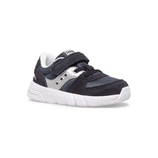 Saucony - Little Kid's Jazz Lite 2.0 Sneaker -  Navy/Silver