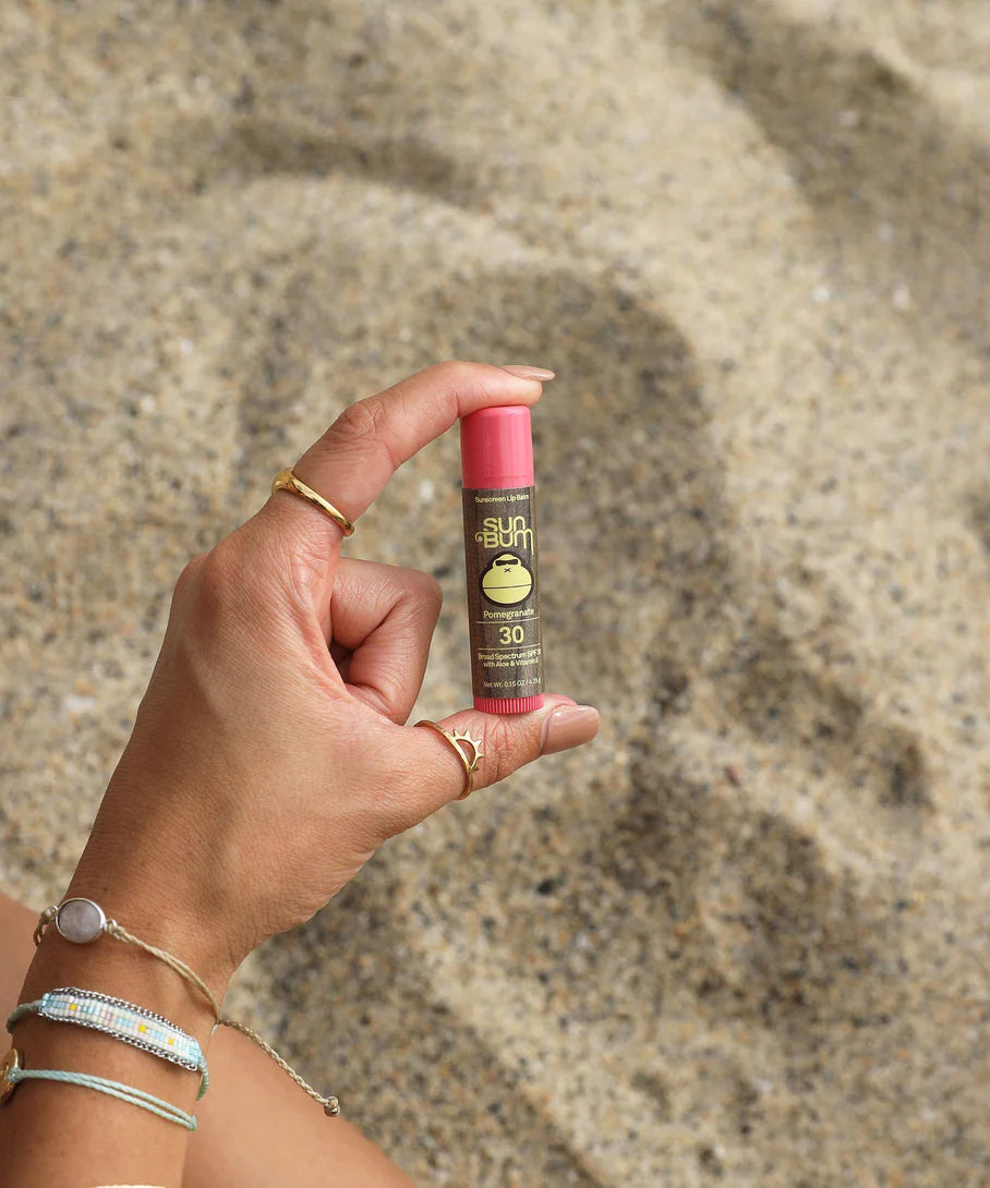 Sun Bum - Original SPF 30 Sunscreen Lip Balm - Pomegranate