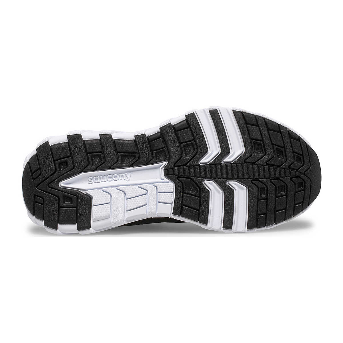 Saucony - Big Kid's Wind 2.0 Lace Sneaker - Black/White