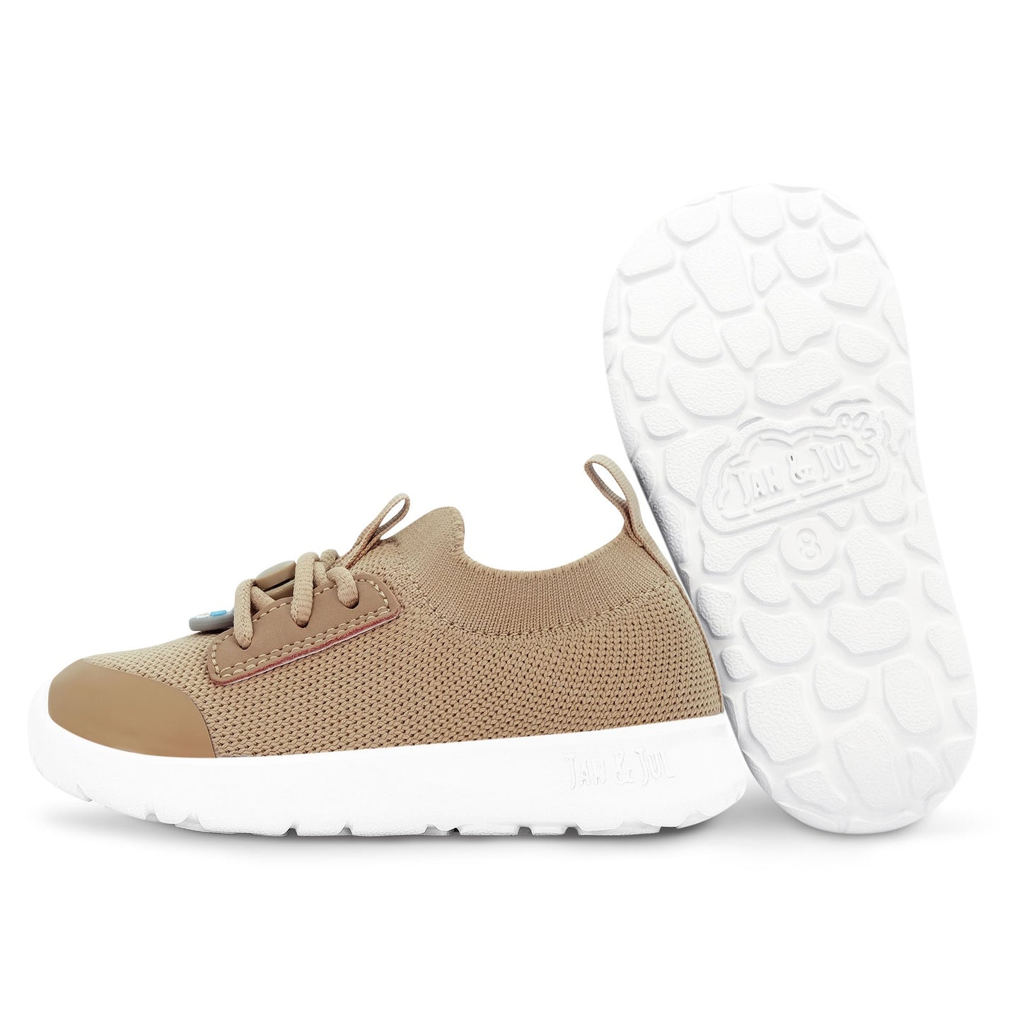Jan & Jul-Kids Waterproof Shoes Sneakers | Soft Brown