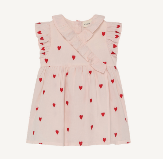 Minymo - Infant Embroidered Heart Dress