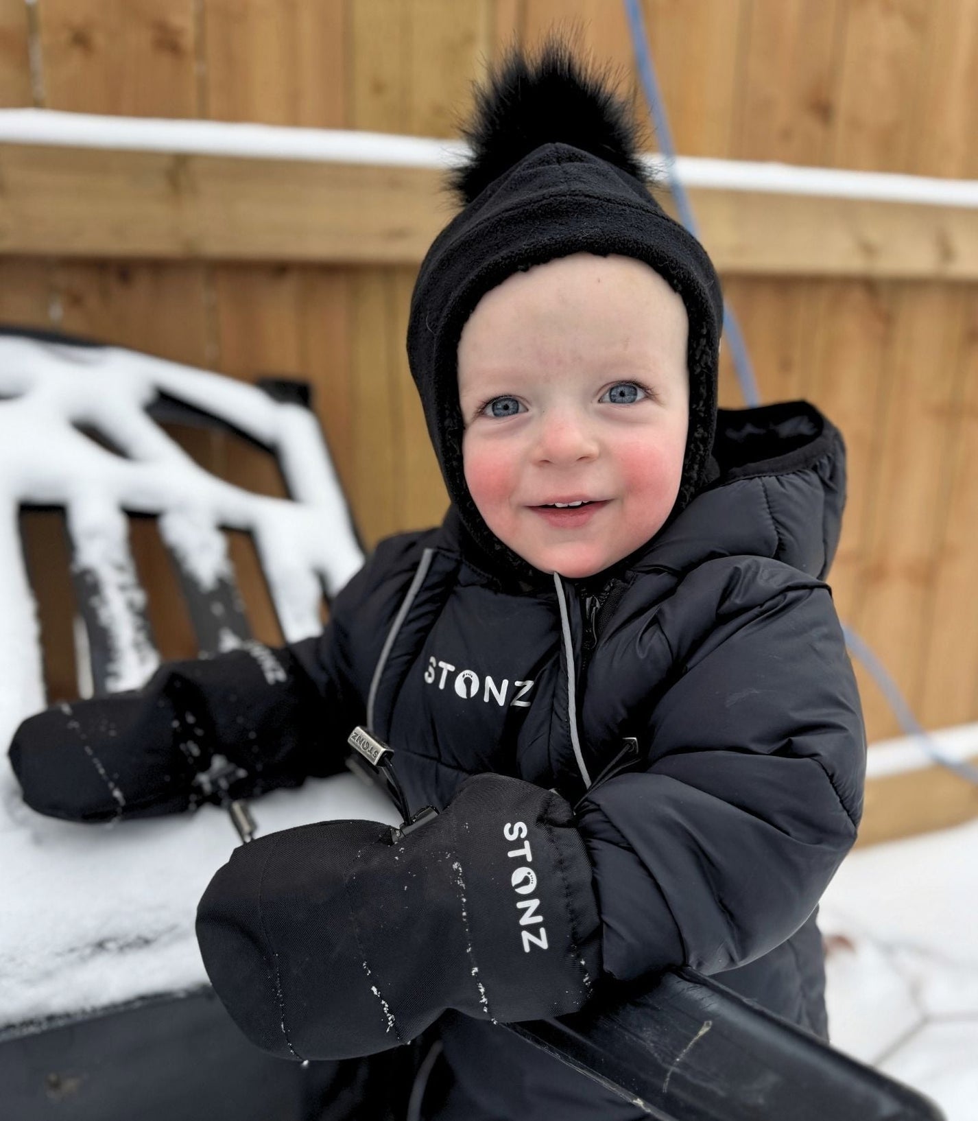 Stonz Snow Mitt Baby - Easy-on, Insulated, Waterproof Mittens