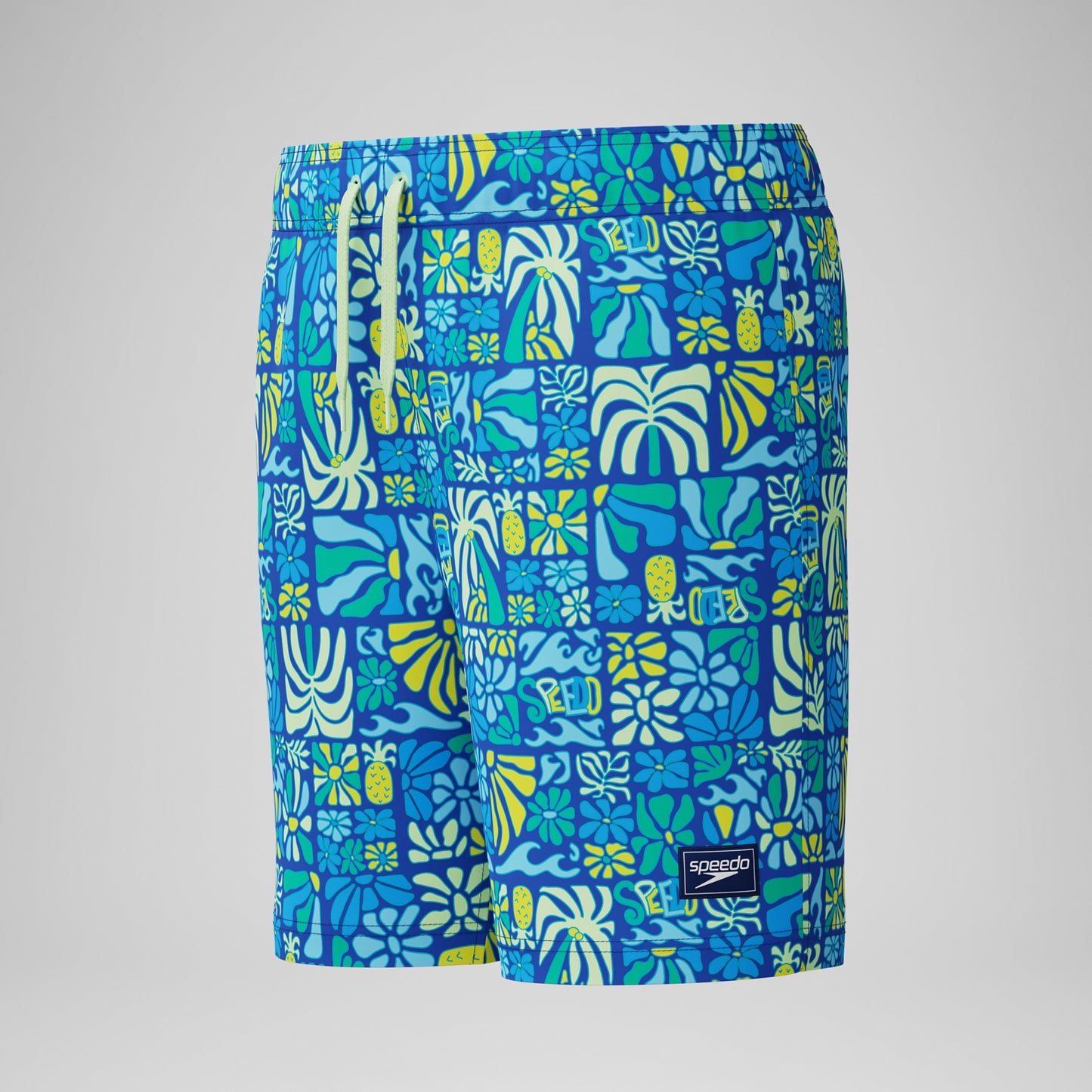 Swim pants Blue Flower 4