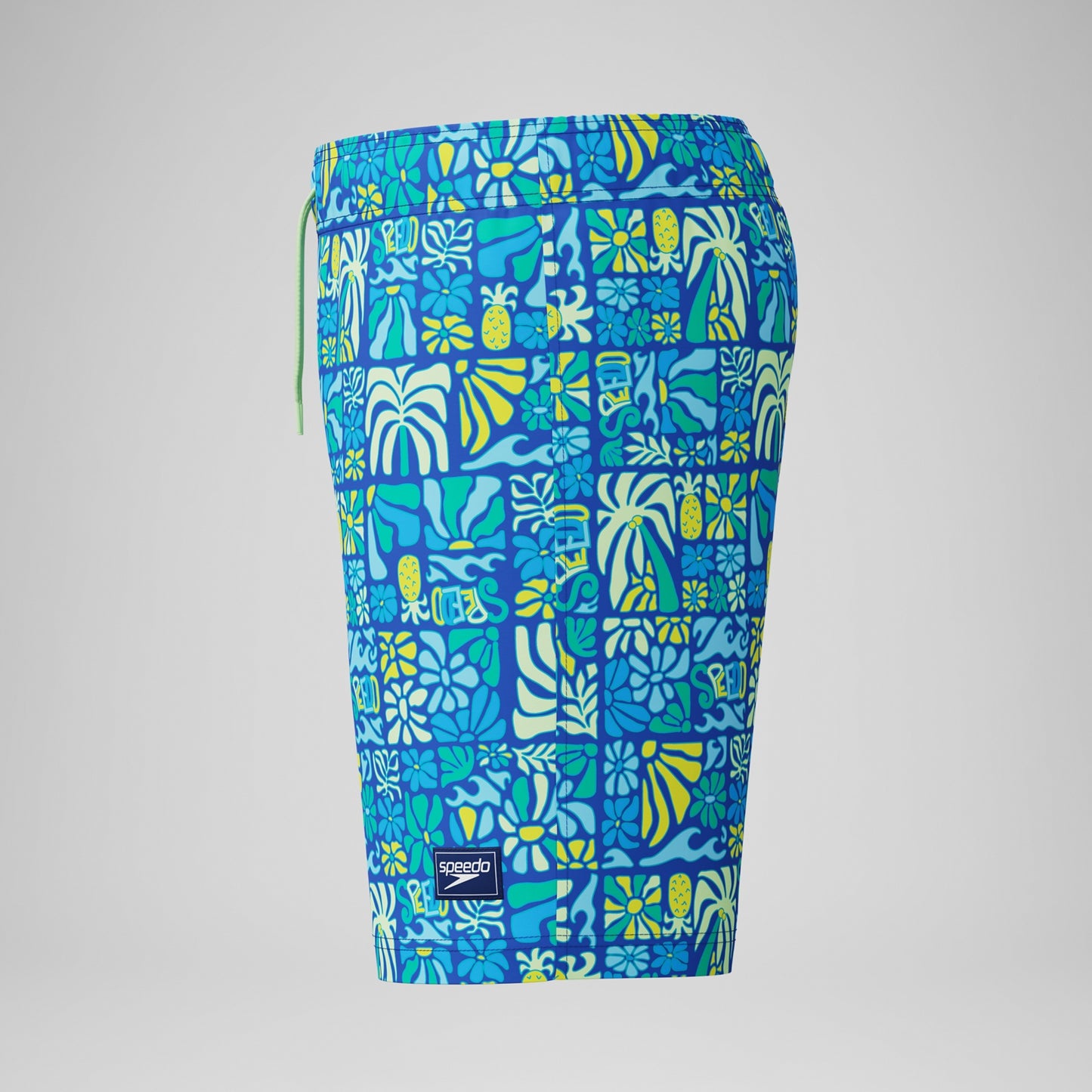Swim pants Blue Flower 5