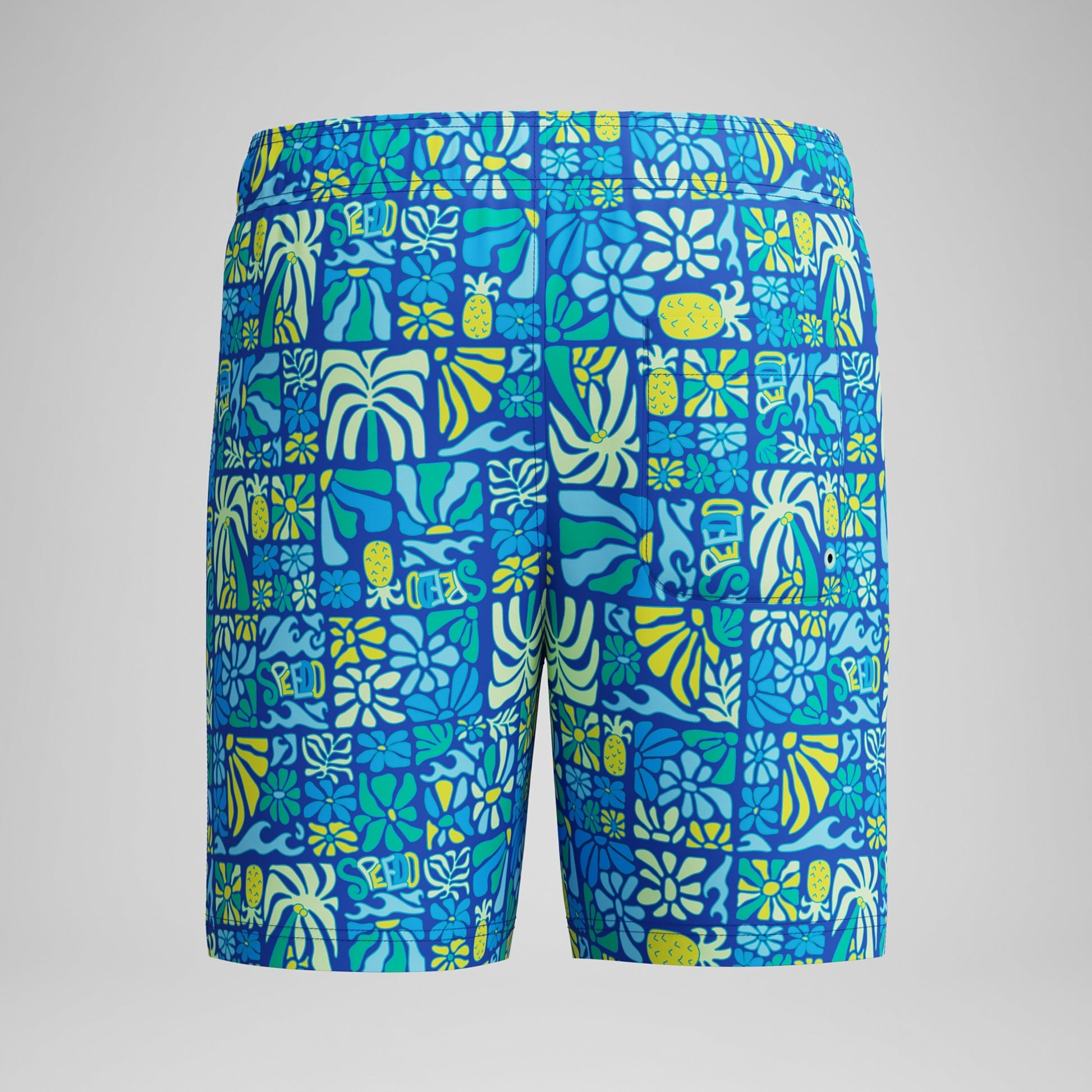 Swim pants Blue Flower 7