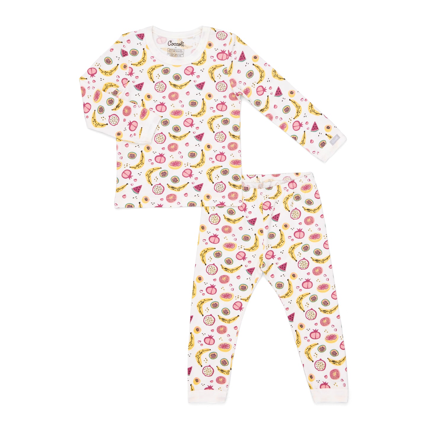 Coccoli - Long Sleeve Cotton-Modal Pajamas