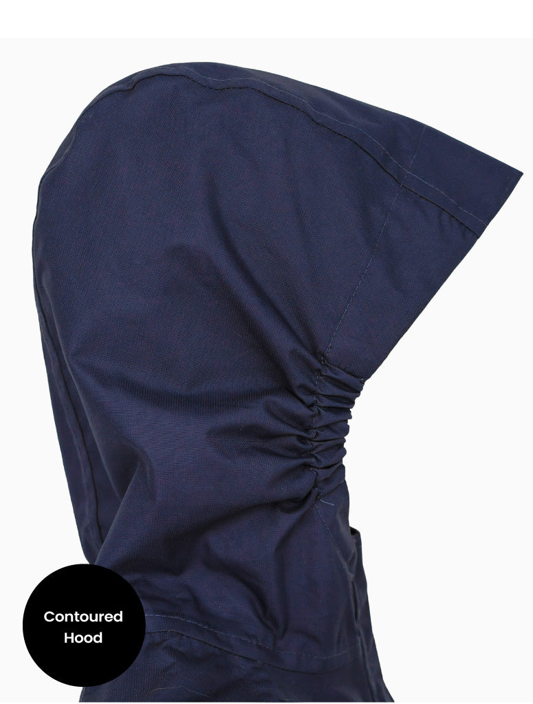 Therm Kids 10K Packaway Rainshell - Navy