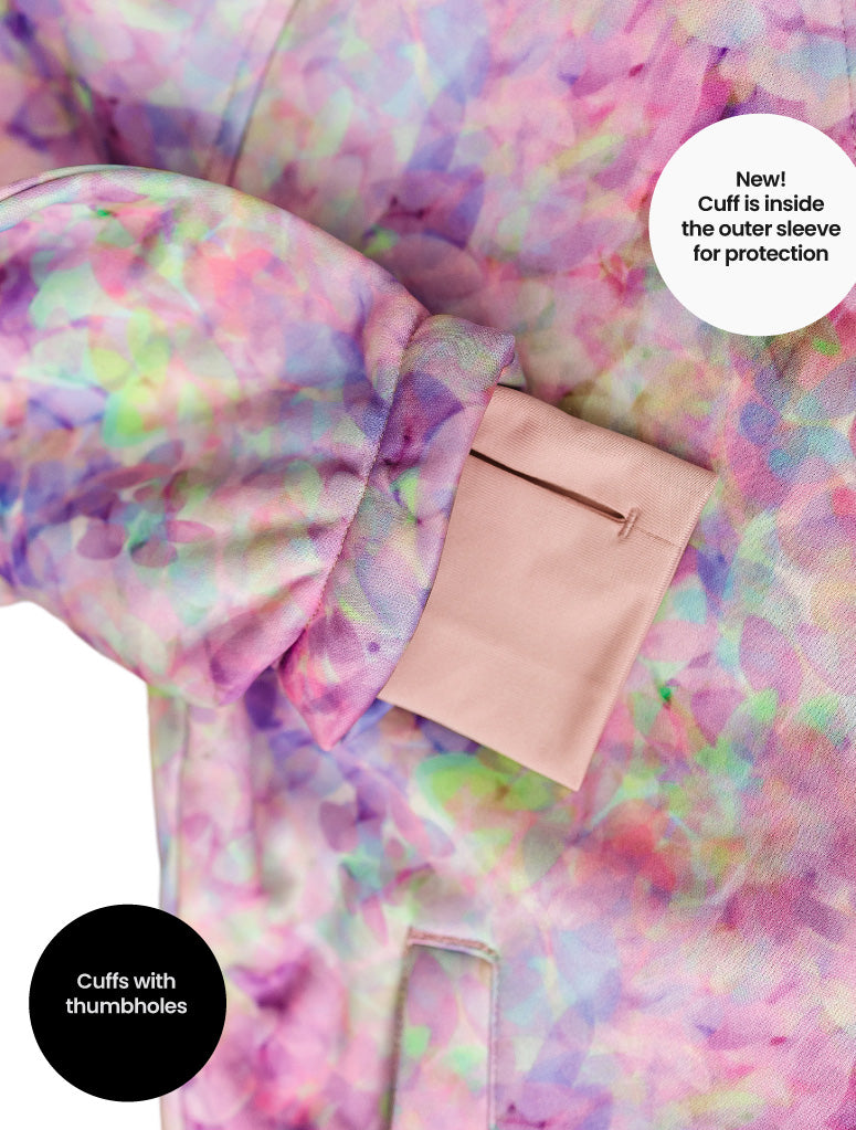 Therm Kids- All-Weather Hoodie - Pretty Petals