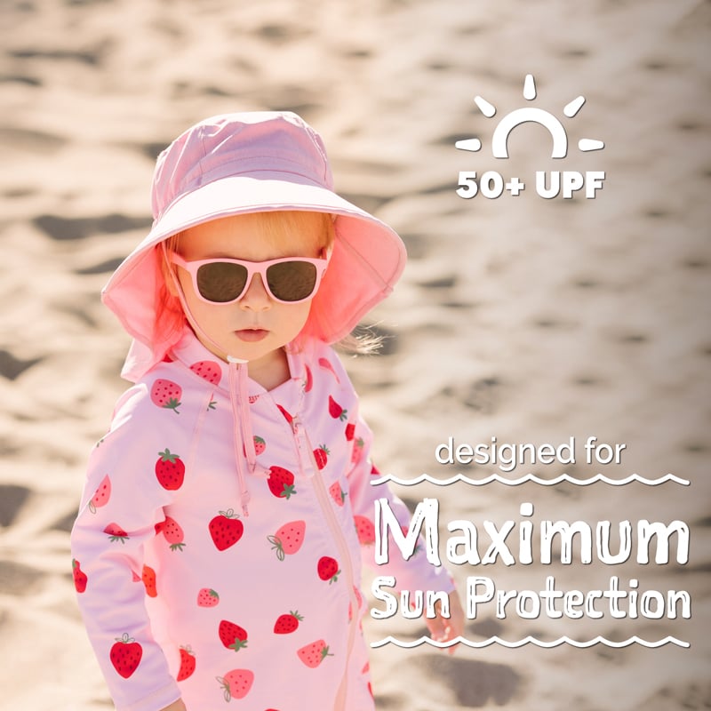 Jan & Jul 1-pc UV Jumpsuit - Pink Strawberry