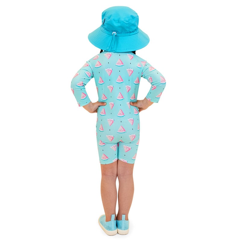 Jan & Jul 1-pc UV Jumpsuit - Watermelon