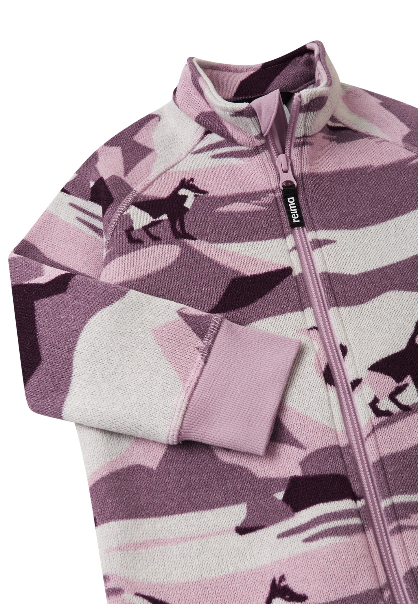 Reima - Toddlers fleece overall Myytti Deep purple