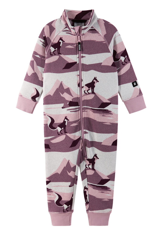 Reima - Toddlers fleece overall Myytti Deep purple