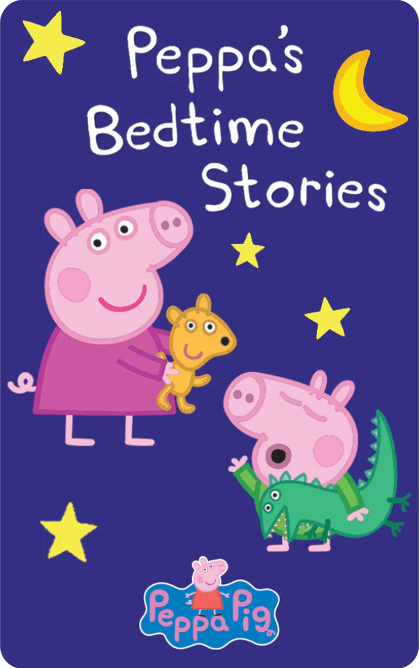 Yoto Card: Peppa Pig Bedtime Stories | Gentle Wind Down Tales | Ages 2 to 5