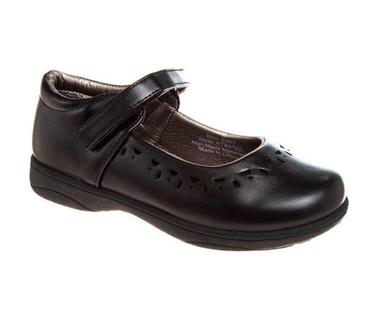 French Toast Girls Black School Shoes (Little Kid/Big Kid)