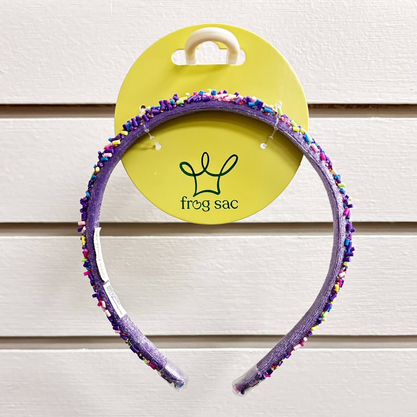Frog Sac - Thin Sprinkle Headband - Non Slip Hair Accessories for Kids