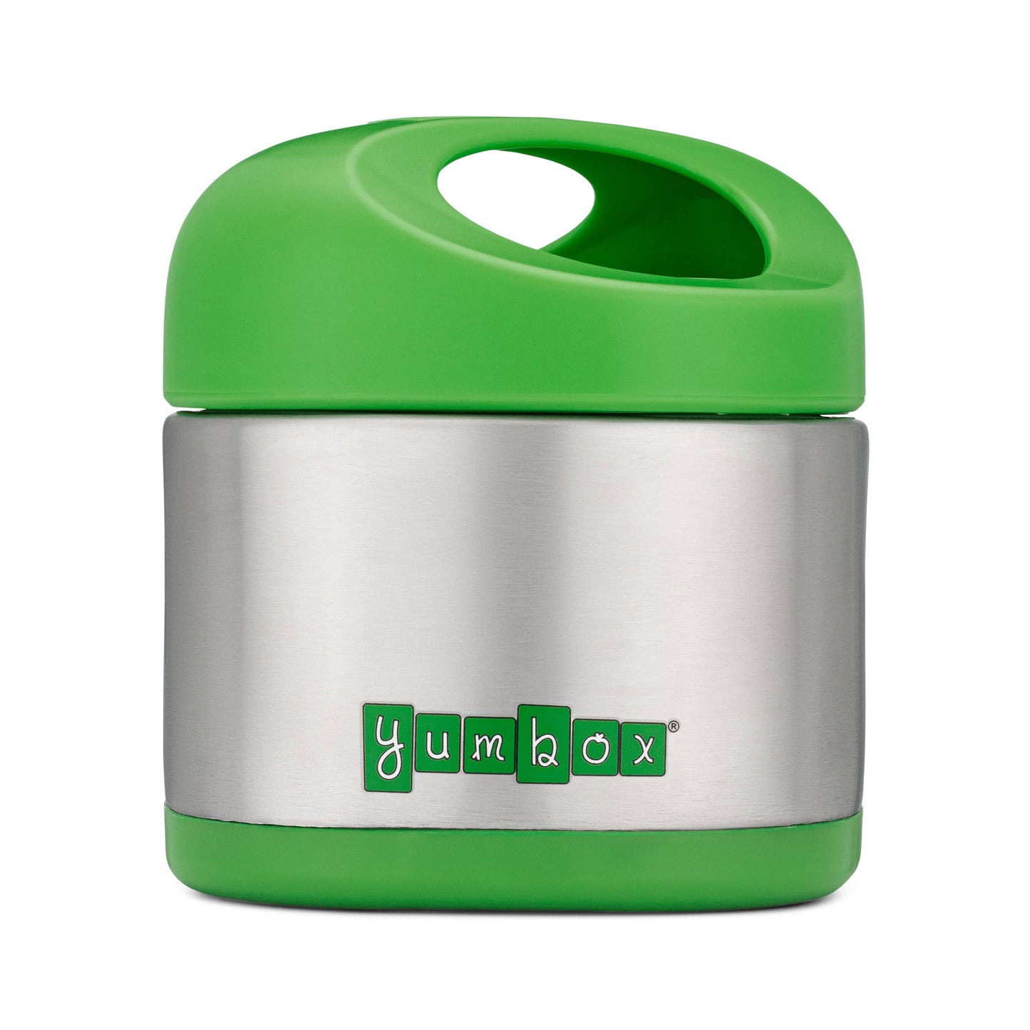 Yumbox - Yumbox Cubi Thermal Food Jar for Kids - Easy Carry and Open Lid 10 oz  - Apple Green