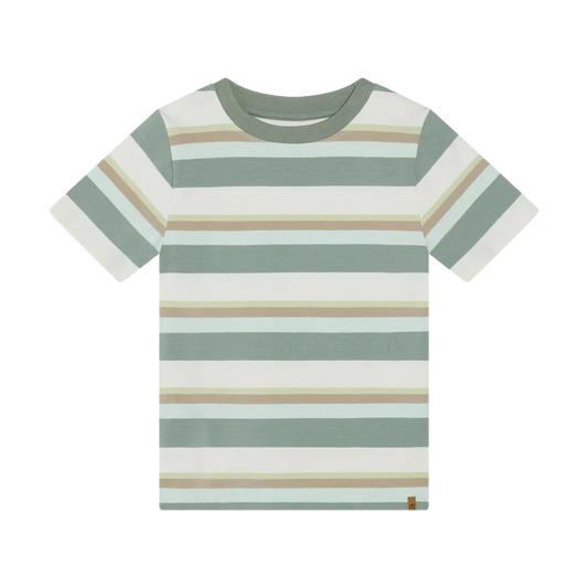 Minymo - Striped Short Sleeve T-Shirt