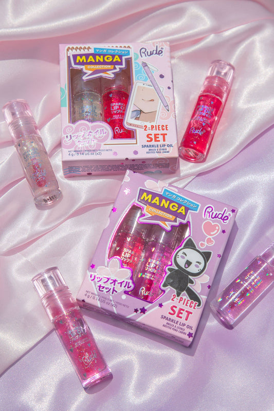 Rude Cosmetics - Manga Collection Manga Sparkle Lip Oil Duo