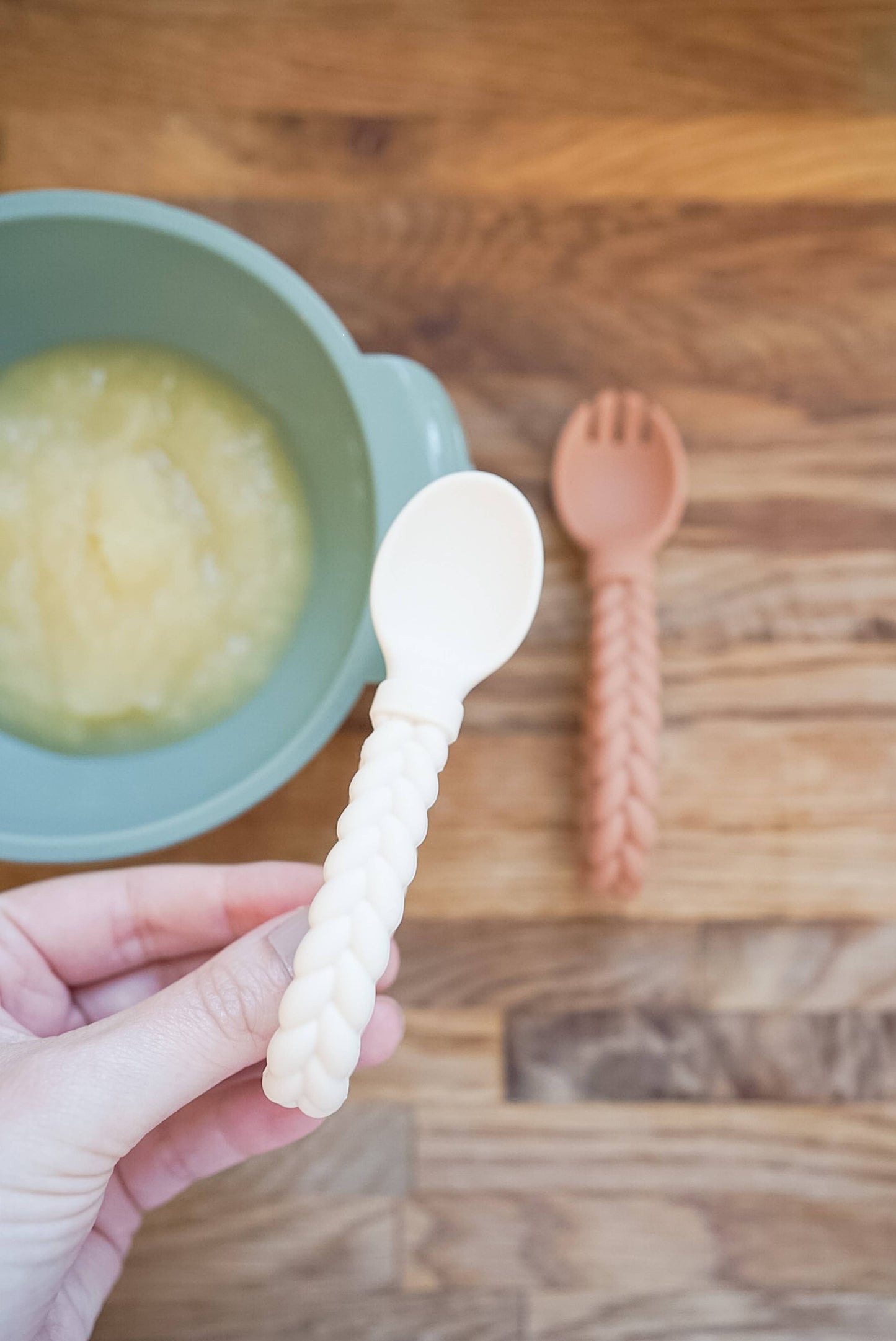Itzy Ritzy - Sweetie Spoons™ Spoon + Fork Set: Mint