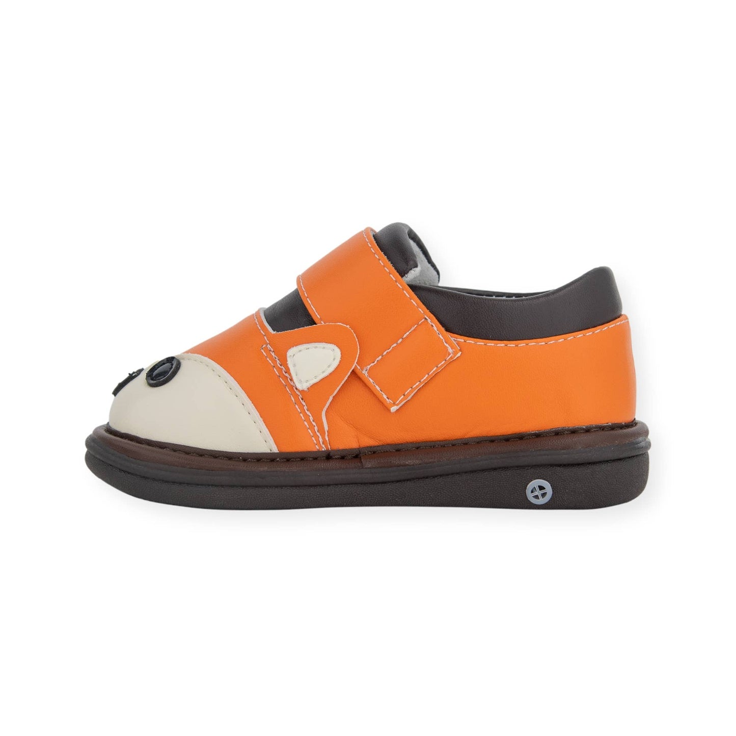 Wee Squeak Fox Orange Shoes with Adjustable Tail Strap