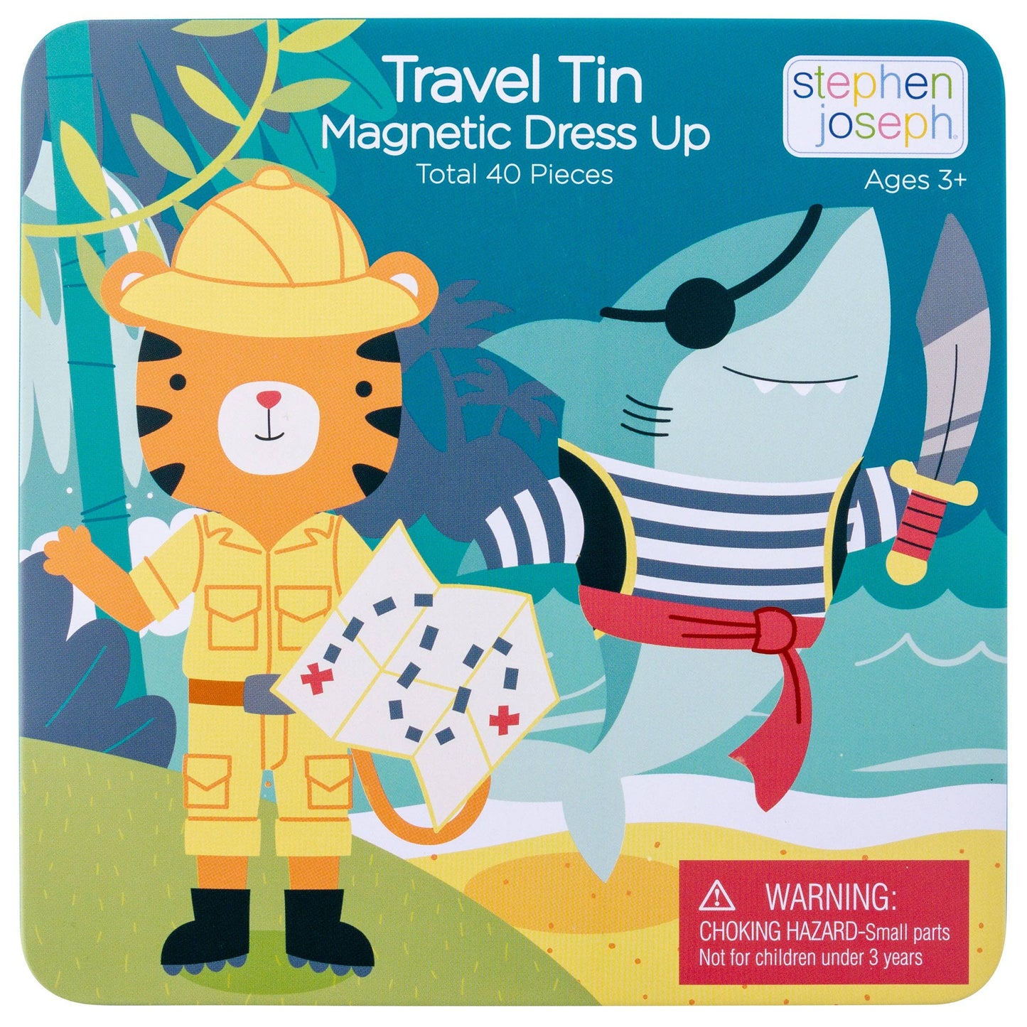Stephen Joseph Travel Tin Magnetic Dress Up