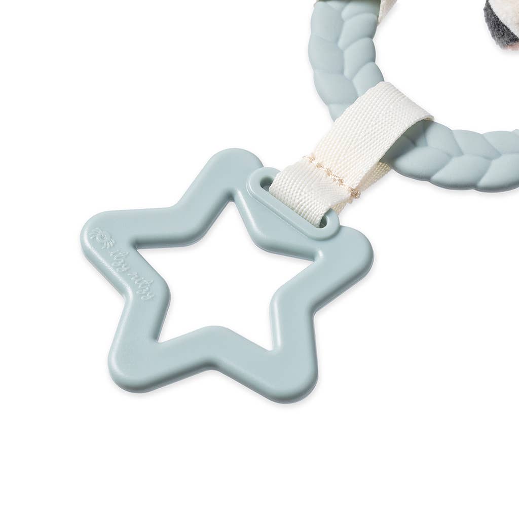 Itzy Ritzy - *NEW OPTION* Bitzy Busy Ring™ Teething Activity Toy: High Contrast