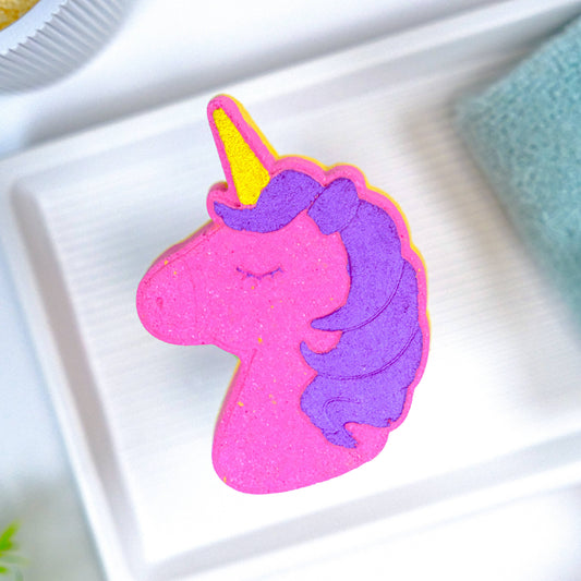 Happy Hippo Bath - Unicorn  - Bath Bomb with Shoe Charm