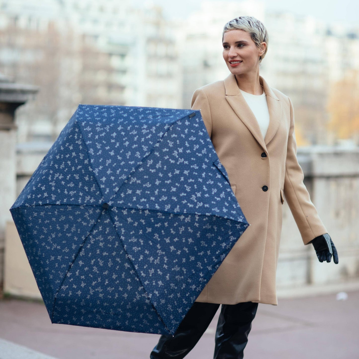 SMATI - Silver Constellation Pocket Umbrella