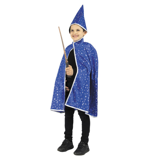 Party Pro - LUXURY MAGICIAN'S CLOAK AND HAT FOR CHILDREN