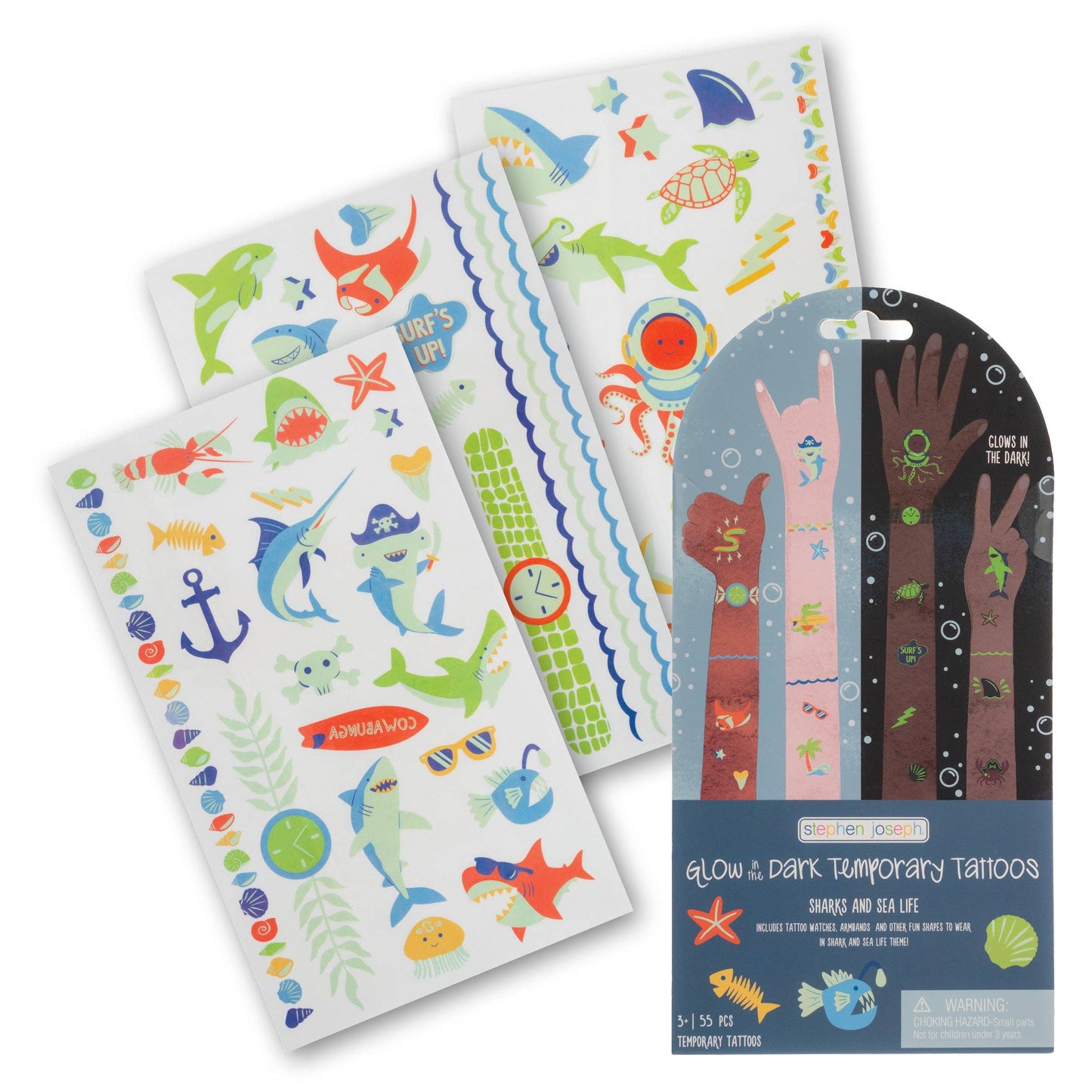 Stephen Joseph Temporary Tattoos